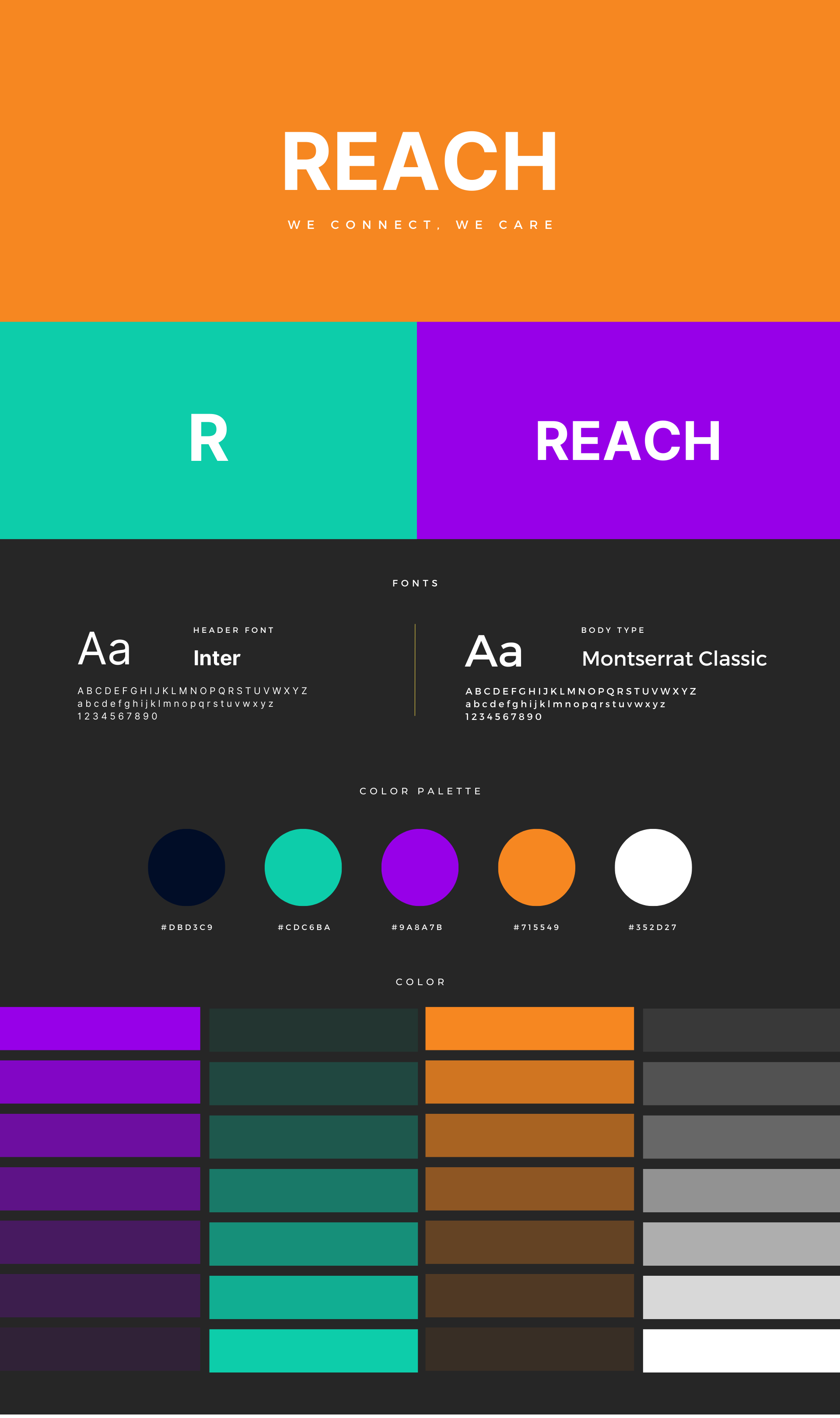 Reach - Campus Connection App Style Guide